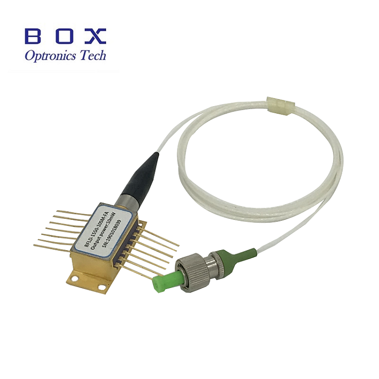 1550nm 40mW 200Khz সংকীর্ণ লাইন প্রস্থ DFB বাটারফ্লাই লেজার ডায়োড