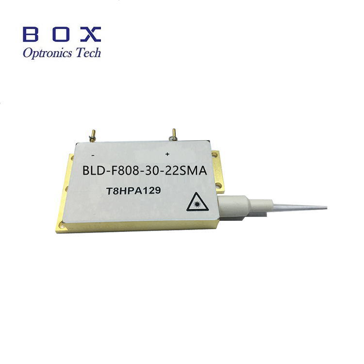 808nm 30W লেজার ডায়োড 200um ফাইবার কাপড মডিউল