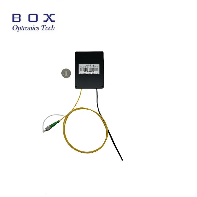 840nm 5mW 10nm SLD ব্রডব্যান্ড লাইট সোর্স
